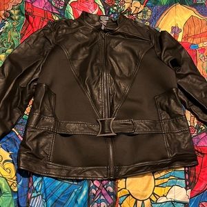 Her Universe Black Widow Leather Jacket